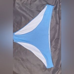 Blue Bikini Bottoms
